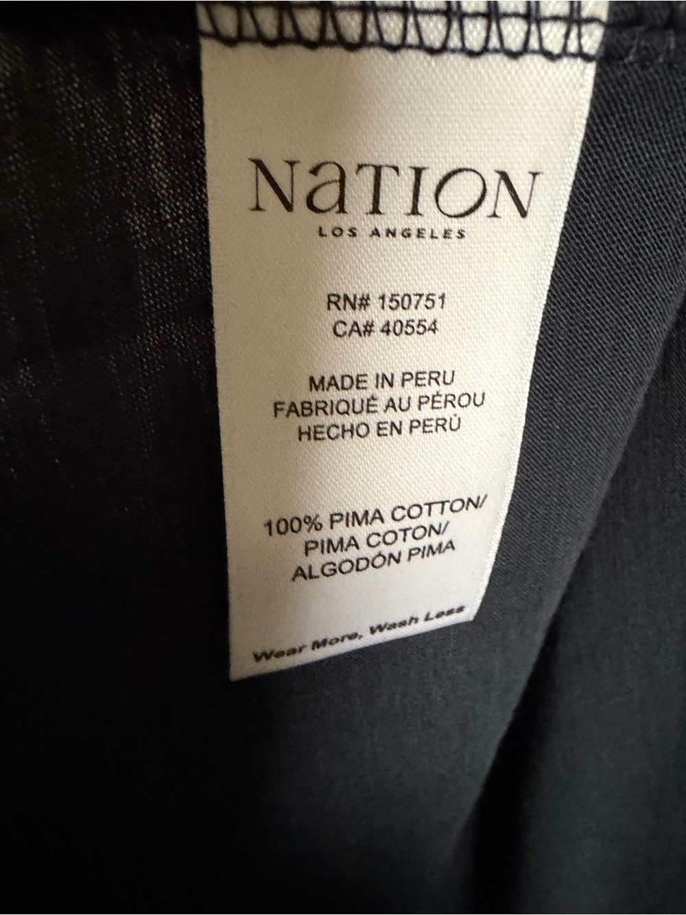 Nation LTD Navy Smocked Maxi Dress - Picture 8 of 9
